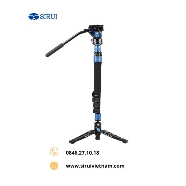 Chân đơn Monopod Sirui P-325FS + ballhead VH-10 - Sirui Việt nam